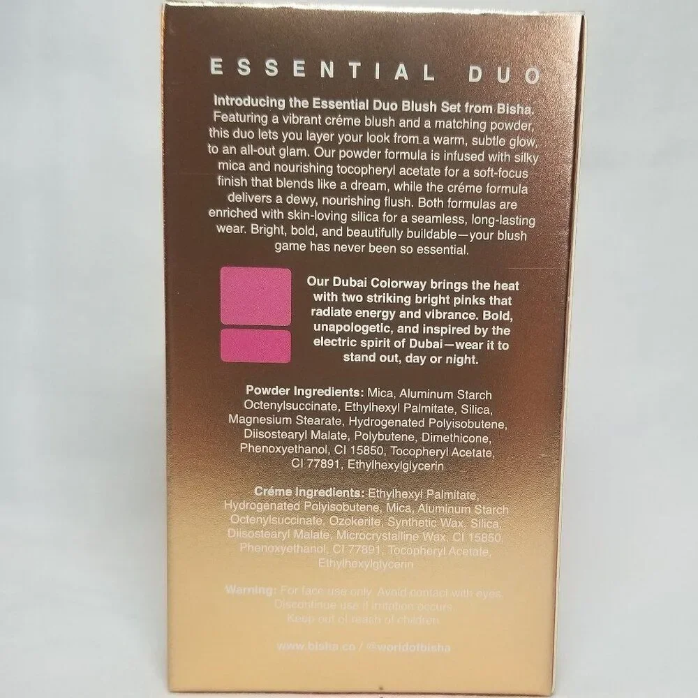 Bisha - Essential Duo Blush in Dubai (Bright Pink)